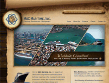 Tablet Screenshot of macmaritime.com